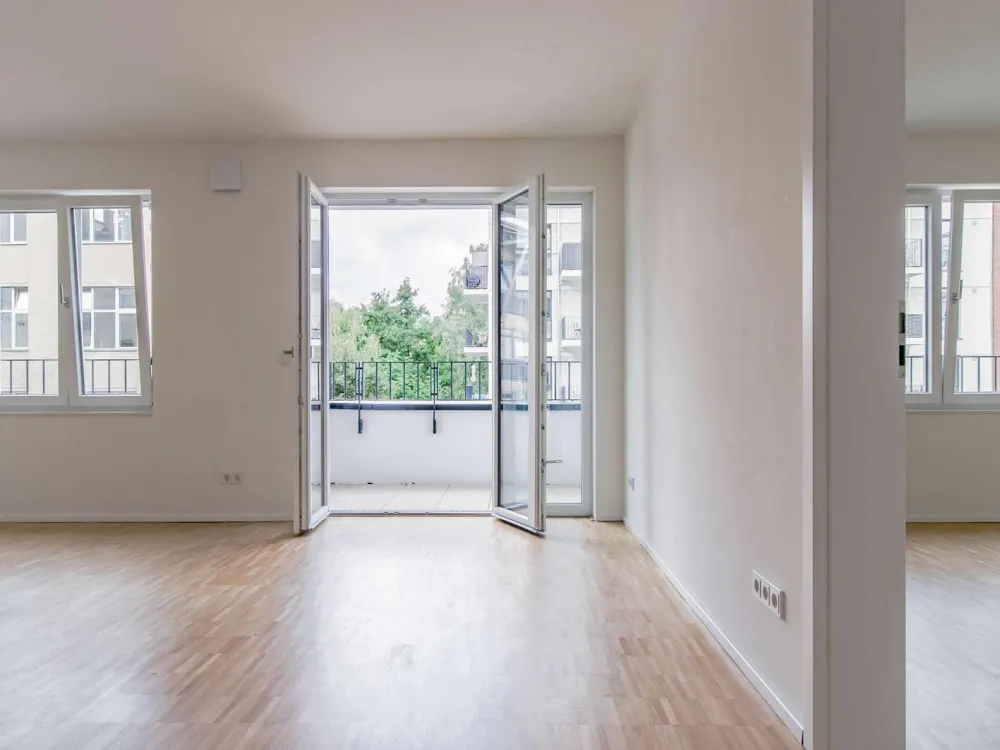 Moderner Zweitbezug in Pankow, 2 Zimmer mit Balkon, Einbauküche & Fußbodenheizung