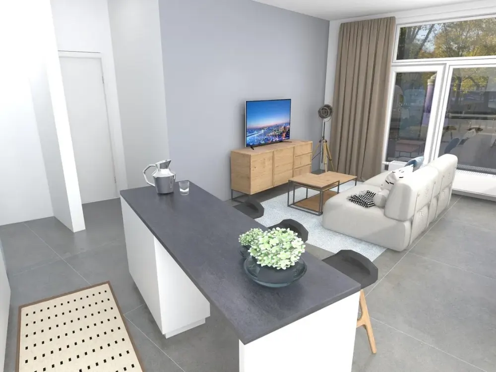 Completely Renovated and Barrier-Free - 2.5-Room Apartment with Excellent Connections