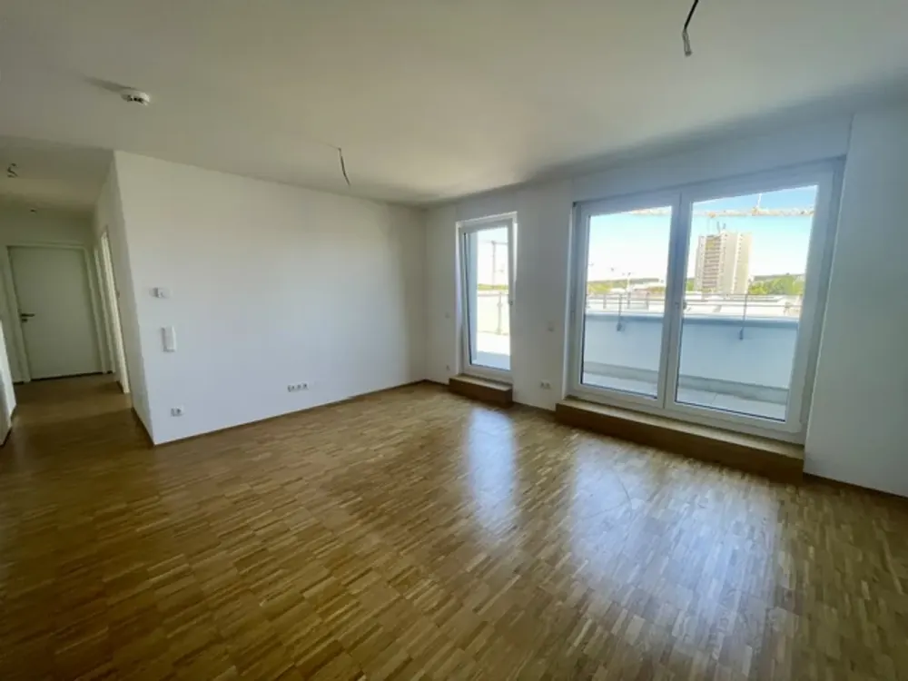 Moderne 3-Zimmer-Wohnung mit großer Dachterrasse