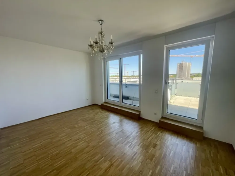 Moderne 3-Zimmer-Wohnung mit großer Dachterrasse