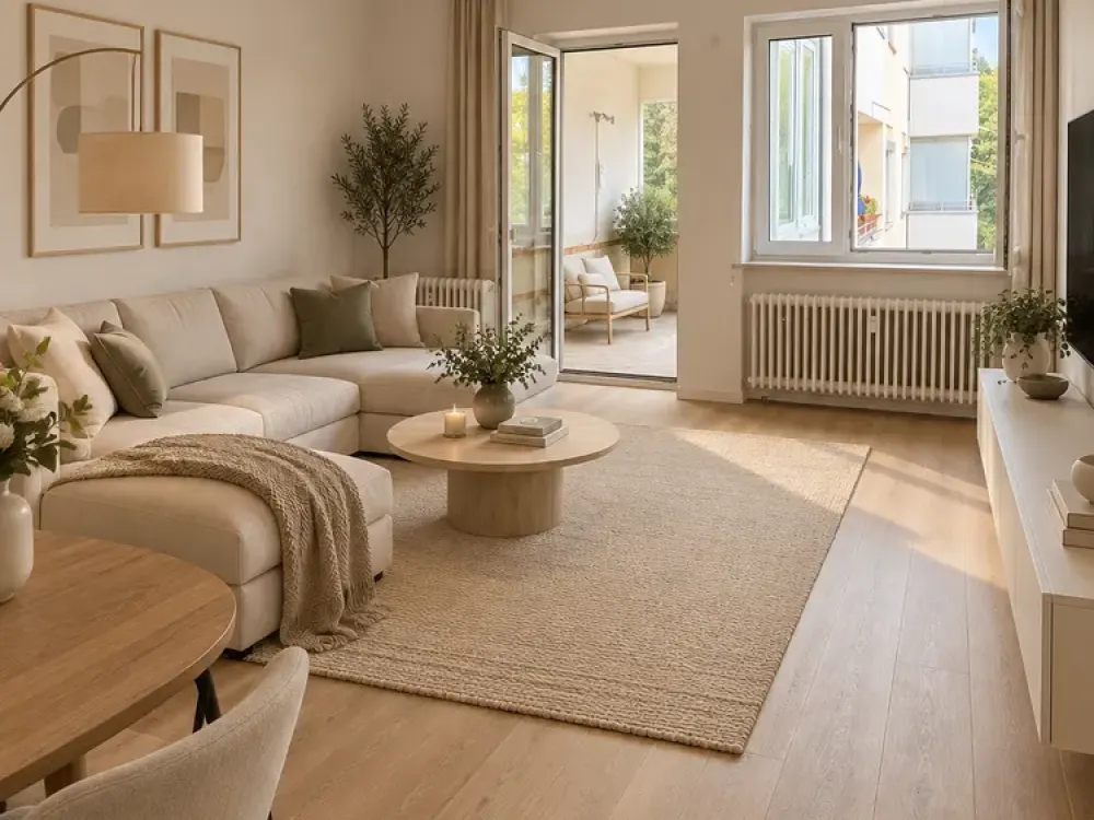Frisch sanierte drei-Zimmer-Wohnung in Englschalking/Bogenhausen
