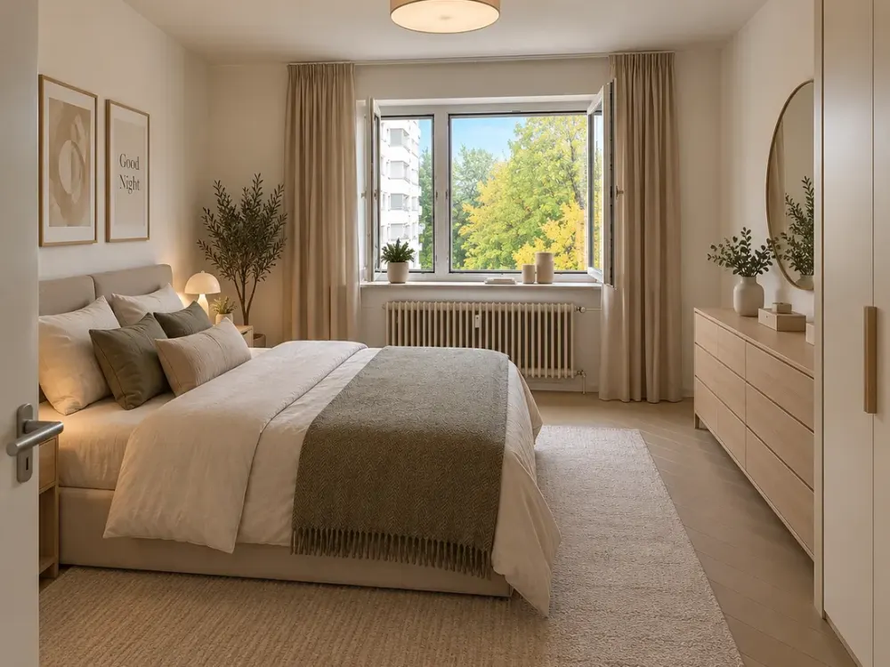 Frisch sanierte drei-Zimmer-Wohnung in Englschalking/Bogenhausen