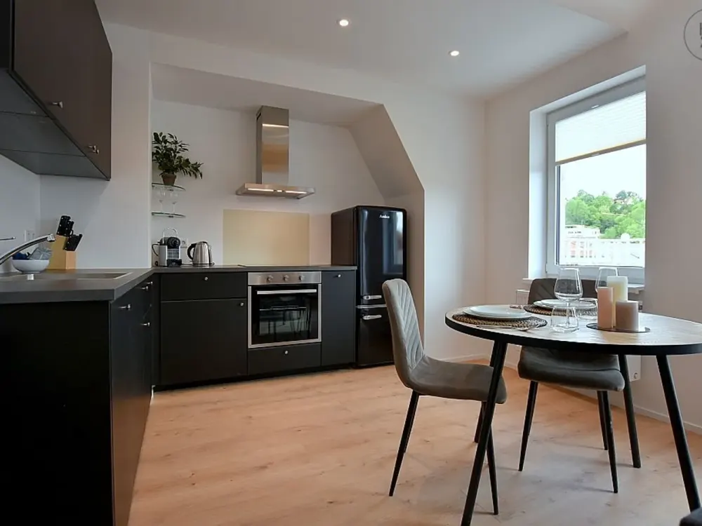 Great and Stylish Furnished Maisonette Apartment with Balcony in Popular Stuttgart West