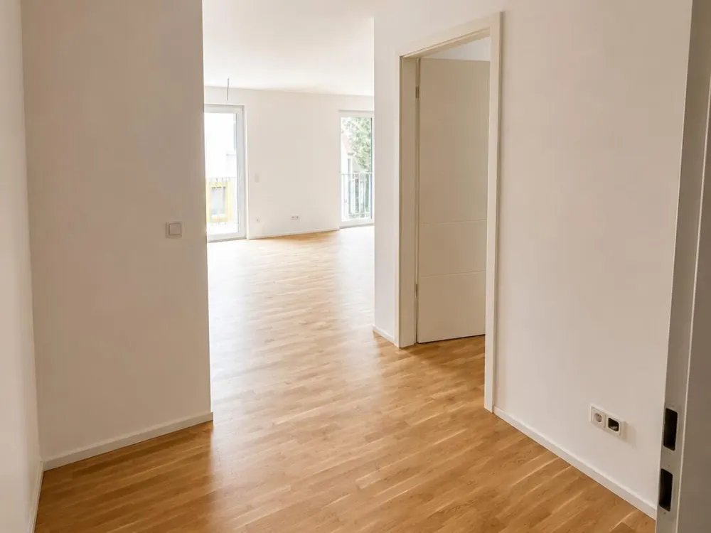 Ihre neue 3 Zimmerwohnung im Erstbezug mit Balkon.