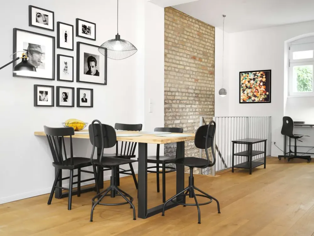 3-Zimmer Luxus-Wellness Loft mit eigener Sauna, Terrasse und Wohnküche am Rosenthaler Platz