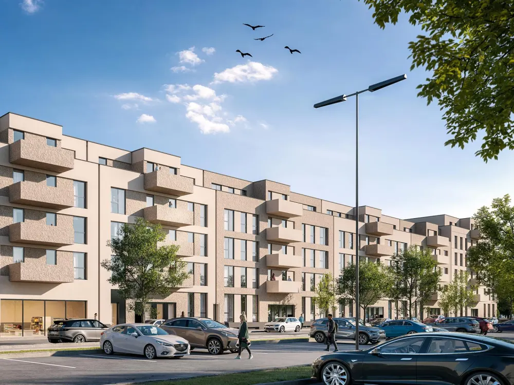 Hochwertige 3-Zimmer-Wohnung im Heinrich Carré