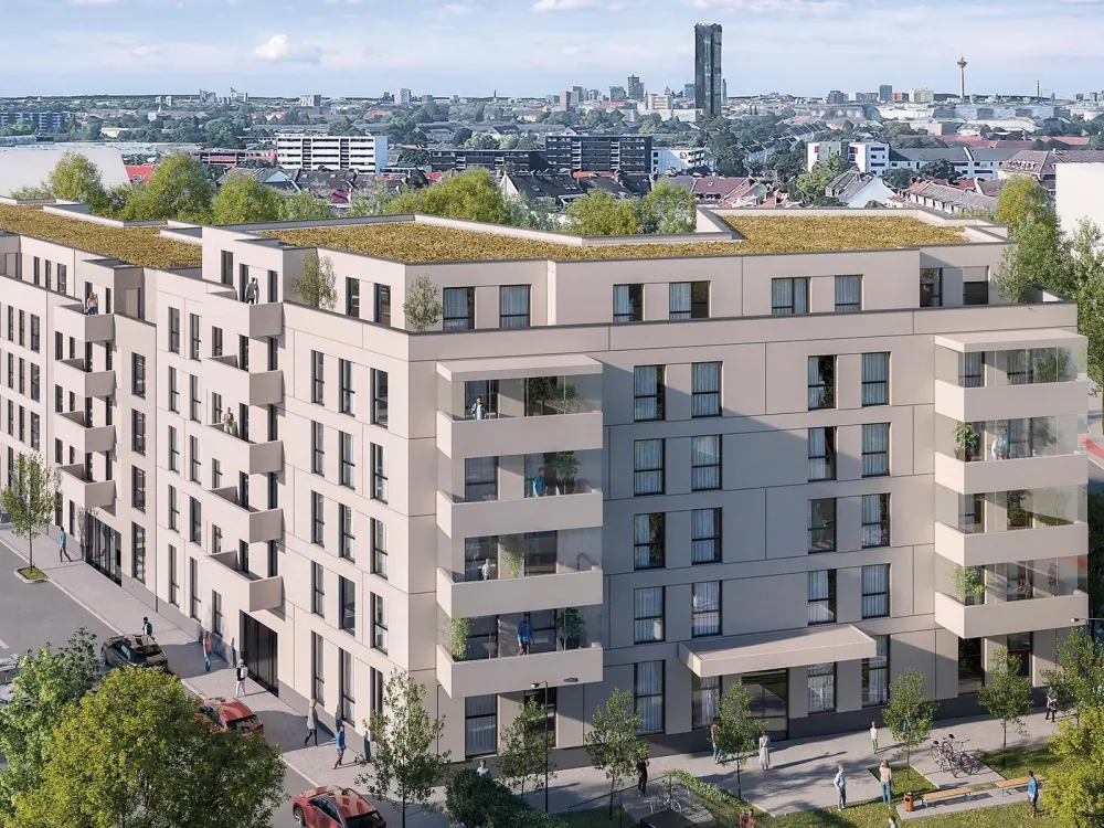 Hochwertige 3-Zimmer-Wohnung im Heinrich Carré