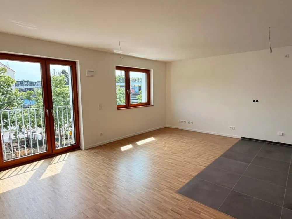 Moderner Erstbezug: 2-Zimmer-Neubauwohnung mit Skyline-Blick in Frankfurt-Gallus