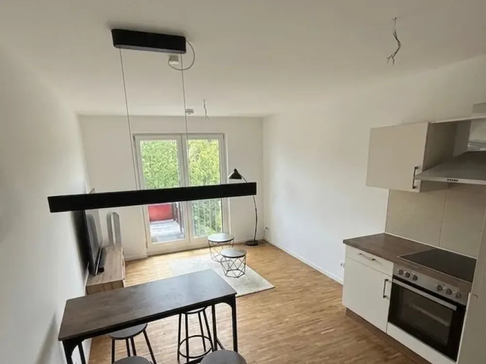2-Room Apartment with Fitted Kitchen + Balcony