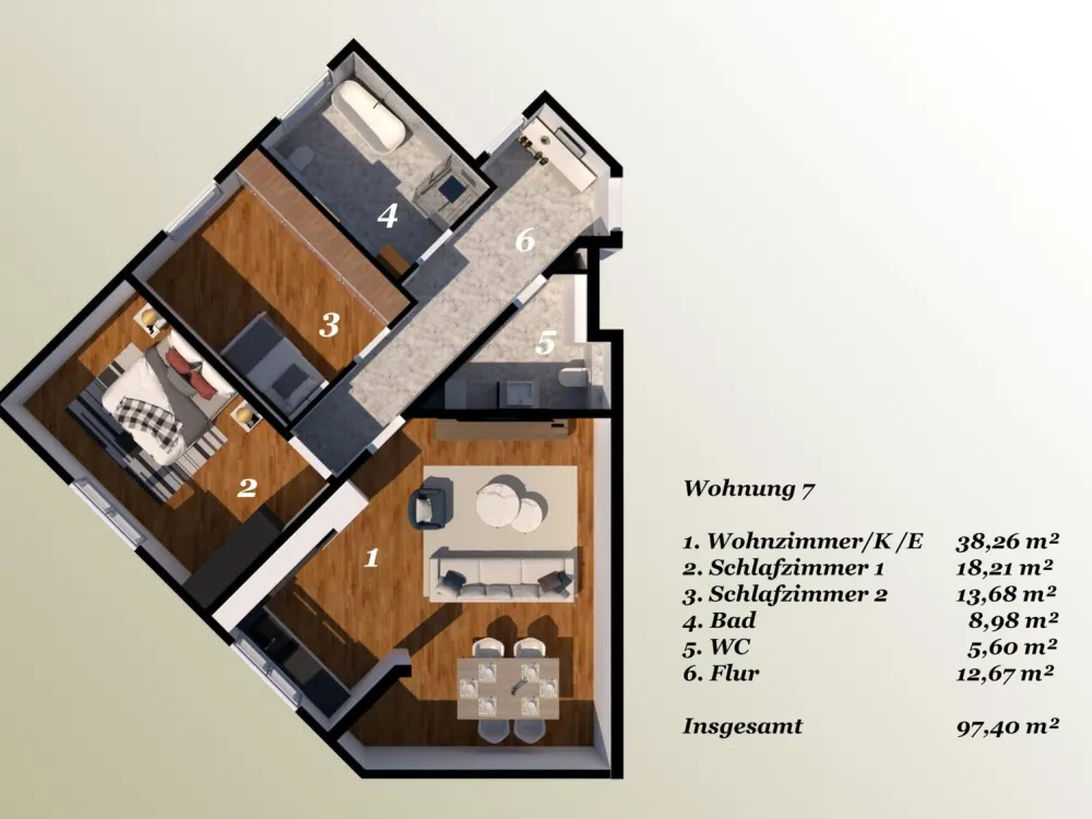 Neubau Wohnung in Hemmingen-Hiddesdorf