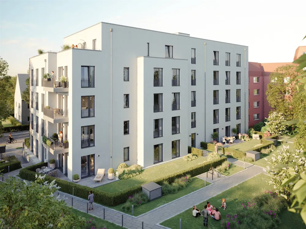 Moderne 3-Zimmer-Wohnung mit Terrasse in Hamburg Tonndorf