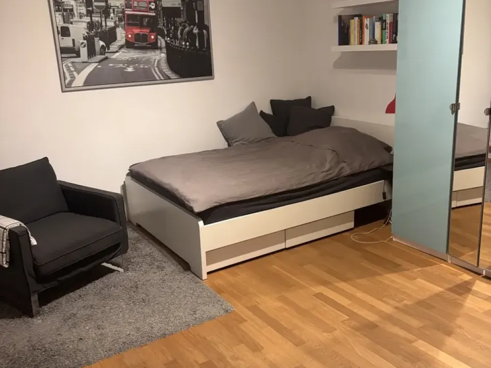 Kompakt, modern, neuwertig: Ein-Zimmer-Wohnung Westend-Süd
