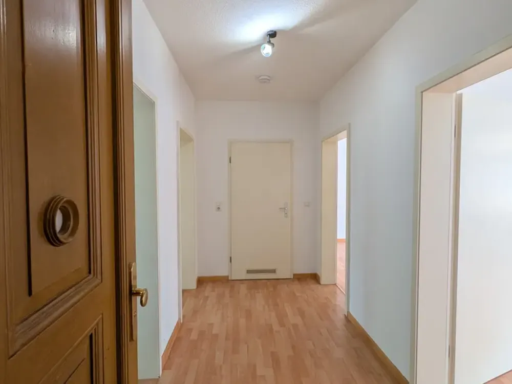 3 Zi-Wohnung + Küche mit EBK, Bad und Südbalkon