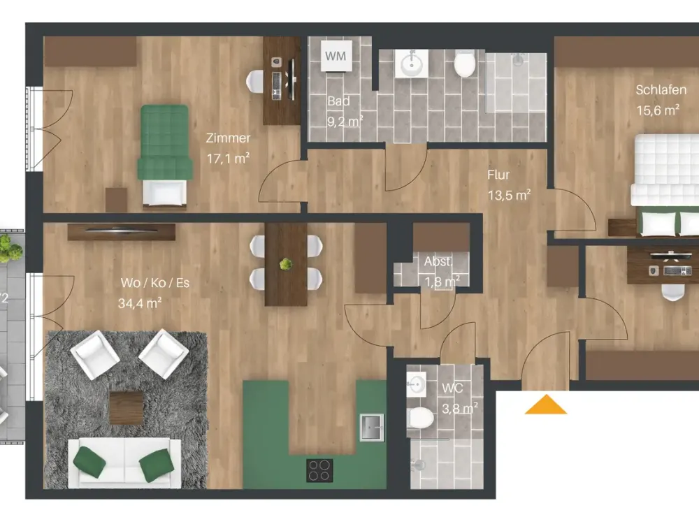4-Room Apartment with High-End Features in Hürth