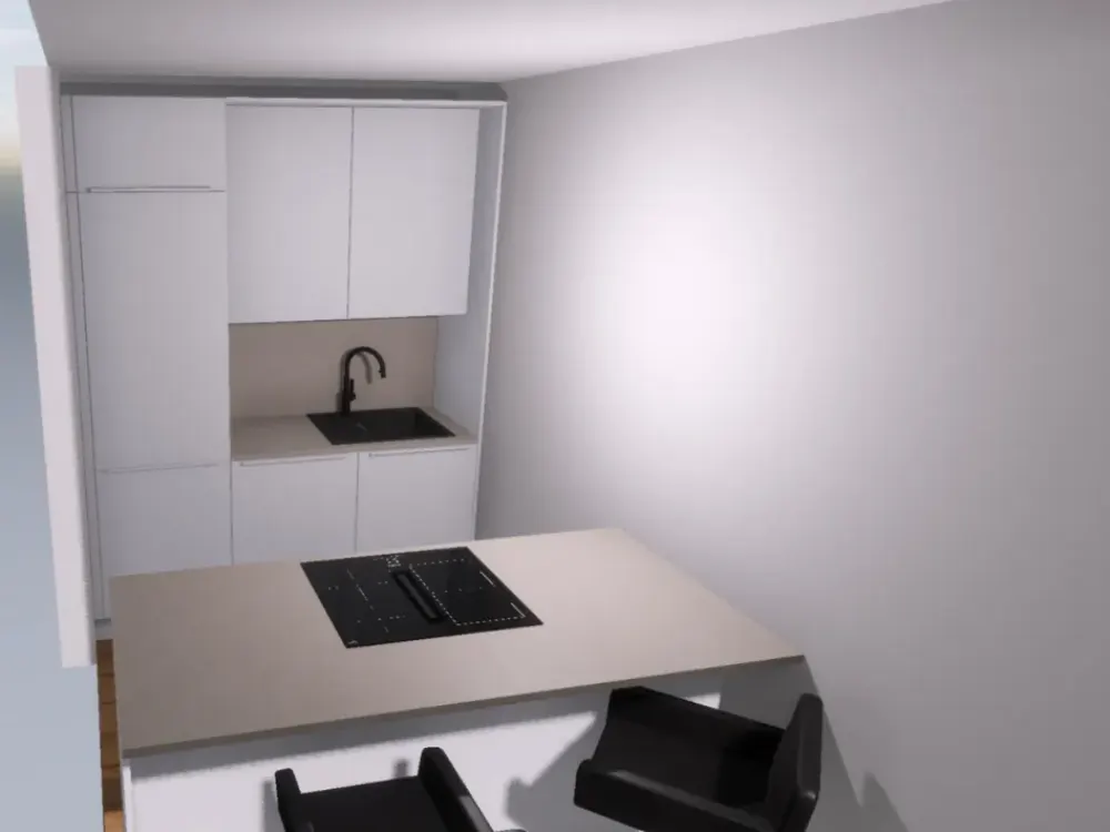 House by the Lake: 2-Room Apartment with Terrace, Garden and Parking Space with e-Wallbox