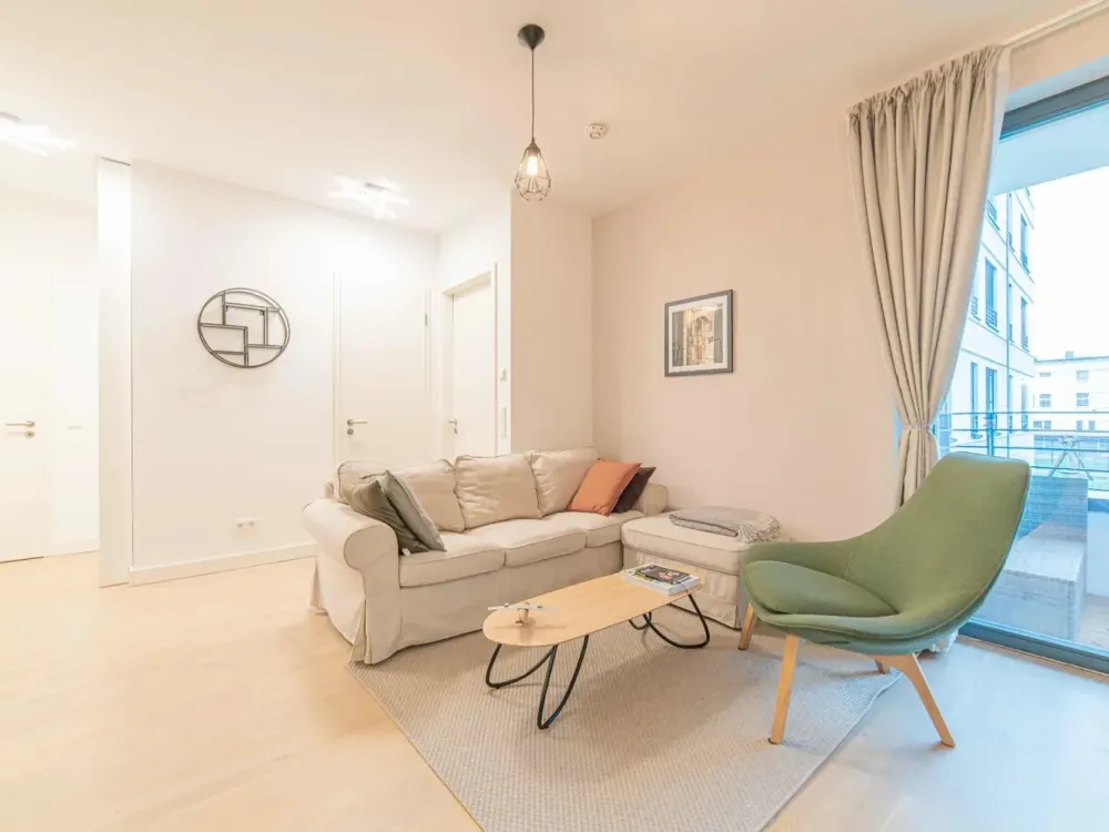 Luxurious 2 room new build with balcony in Wilmersdorf