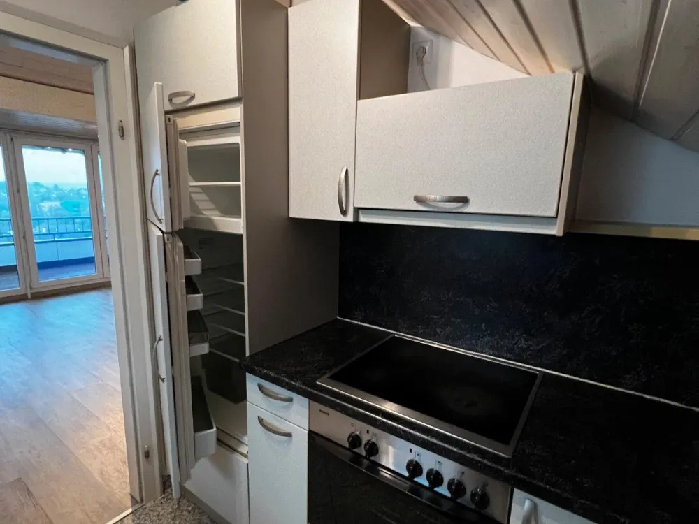 Chice, frisch renovierte 3-Zimmer DG-Wohnung mit toller Aussicht