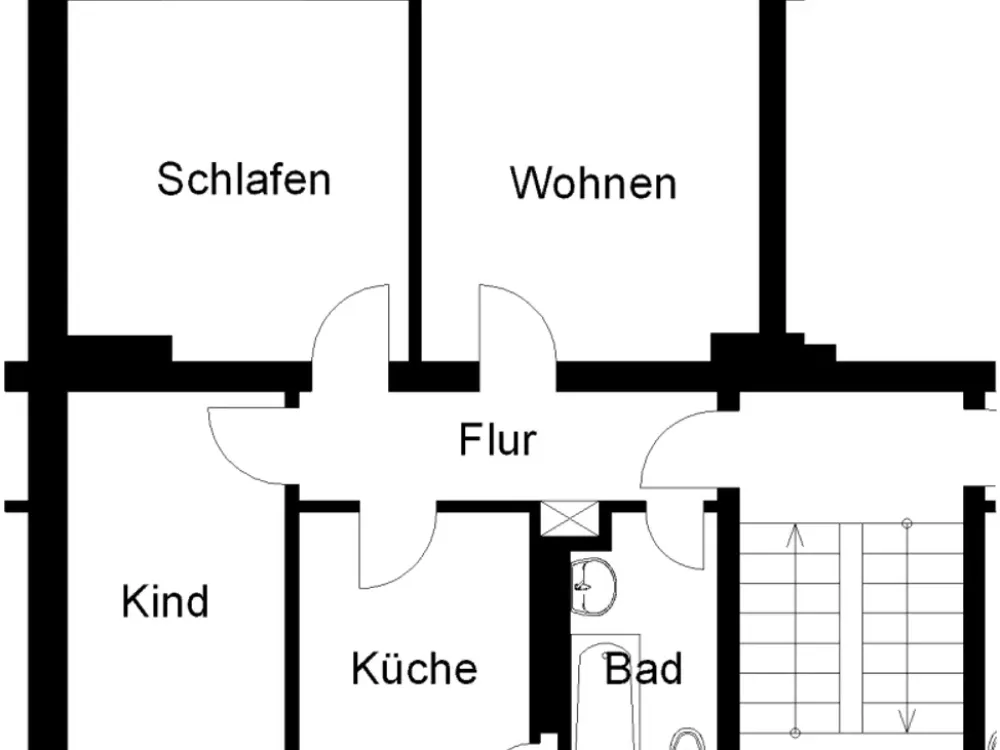 Schöne Wohnung: interessante 4,5-Zimmer-Wohnung