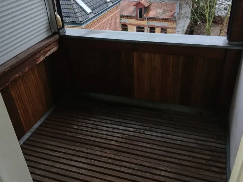 Wohnung saniert, 2 Zimmer, Balkon