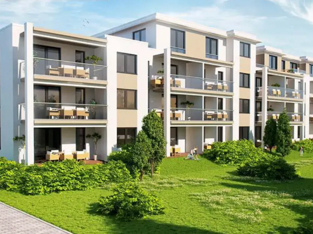 Grosszügige 2-Zimmer-Wohnung mit Südwestbalkon in Warnemünde