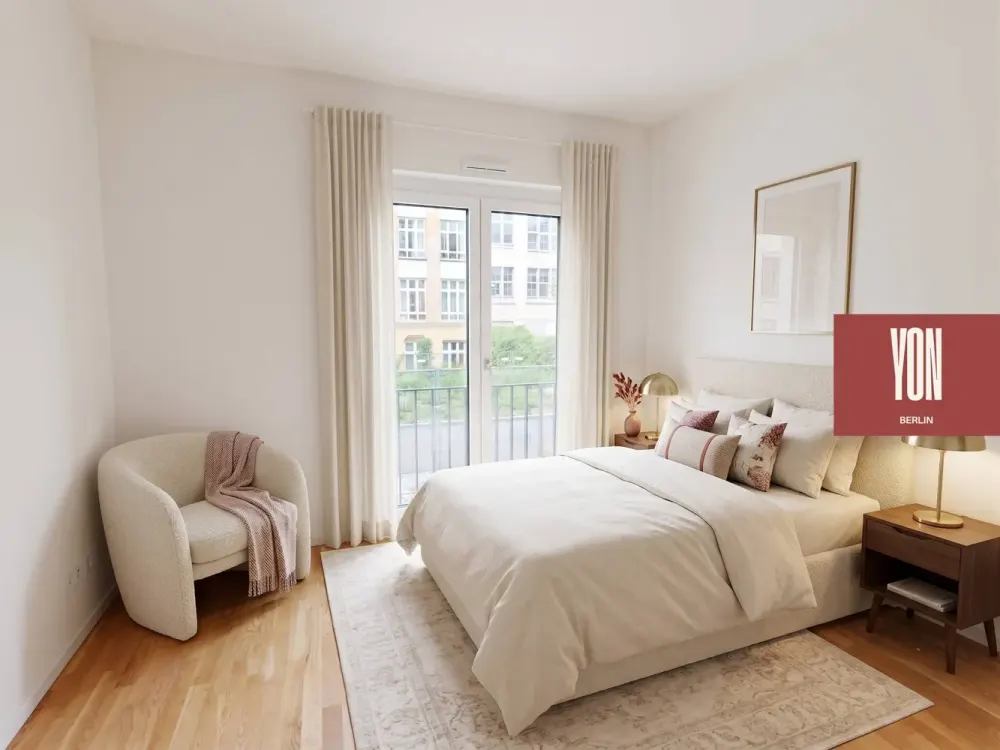 YON BERLIN - Große 3-Zimmer-Neubauwohnung mit EBK und TERRASSE in Berlin-Friedenau