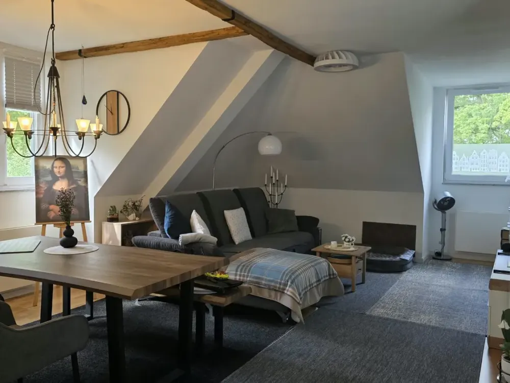 Traumwohnung in Traumlage 🤗, Exklusive 3-Zimmer-im DG mit großer Sonnenloggia im Lehrhöfer Park!