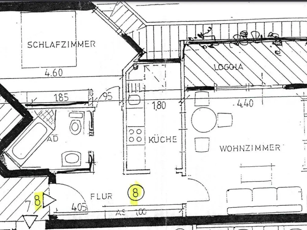 Nachmieter gesucht zum 01.11.2026 für 2 Zi Wohnung in Eschenau