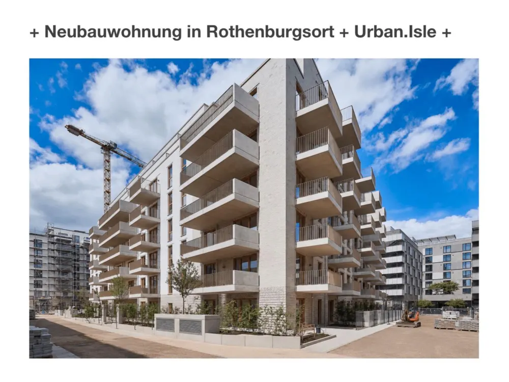 Exklusive Neubauwohnung in Rothenburgsort/Entenwerder/Hafencity