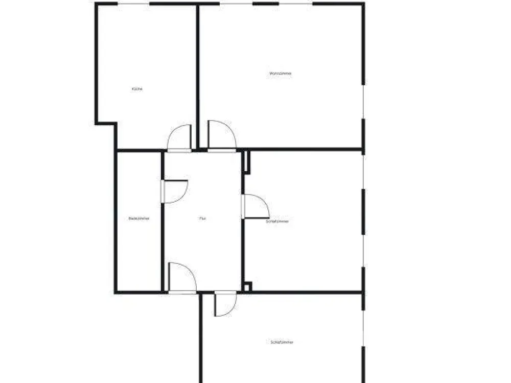 Schöne Wohnung: praktische 3-Zimmer-Wohnung