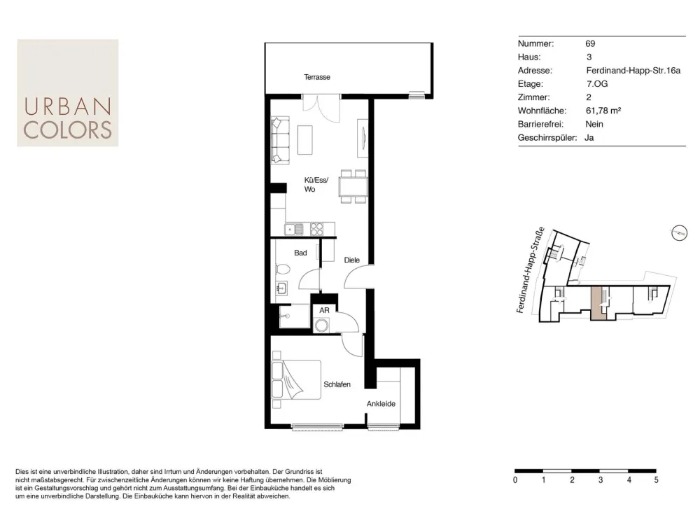 Charmante 2-Zimmer-Wohnung für Singles und Paare