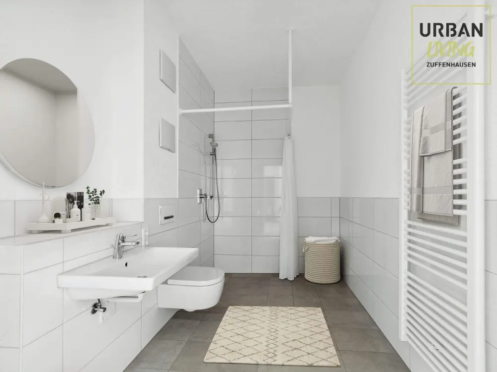Urbanes Wohnen mit Erholungswert - 3-Zimmer-Wohnung mit Terrasse