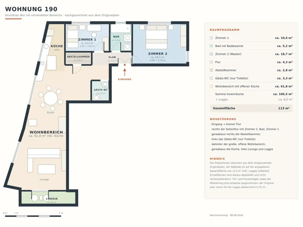 More Space in Bergisch Gladbach: 2.5-Room Apartment for Rent