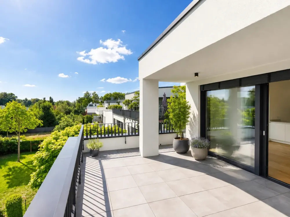 Exklusives Penthouse | Erstbezug | Dachterrasse | Designküche | Aufzug | TG | Smart Home