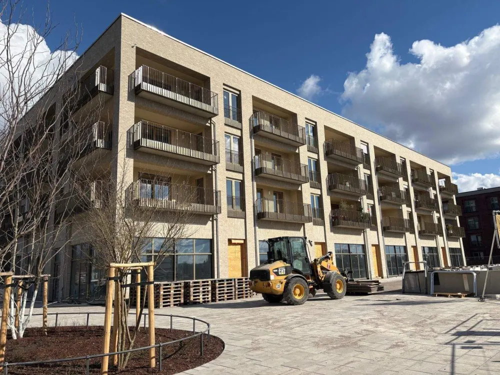First occupancy HafenCity - modern 4-room apartment with large loggia and beautiful view