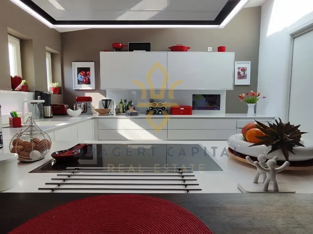 Exclusive Penthouse for Rent, Luxury, Design & History Above the Roofs of Leipzig (EBK, Pergola)