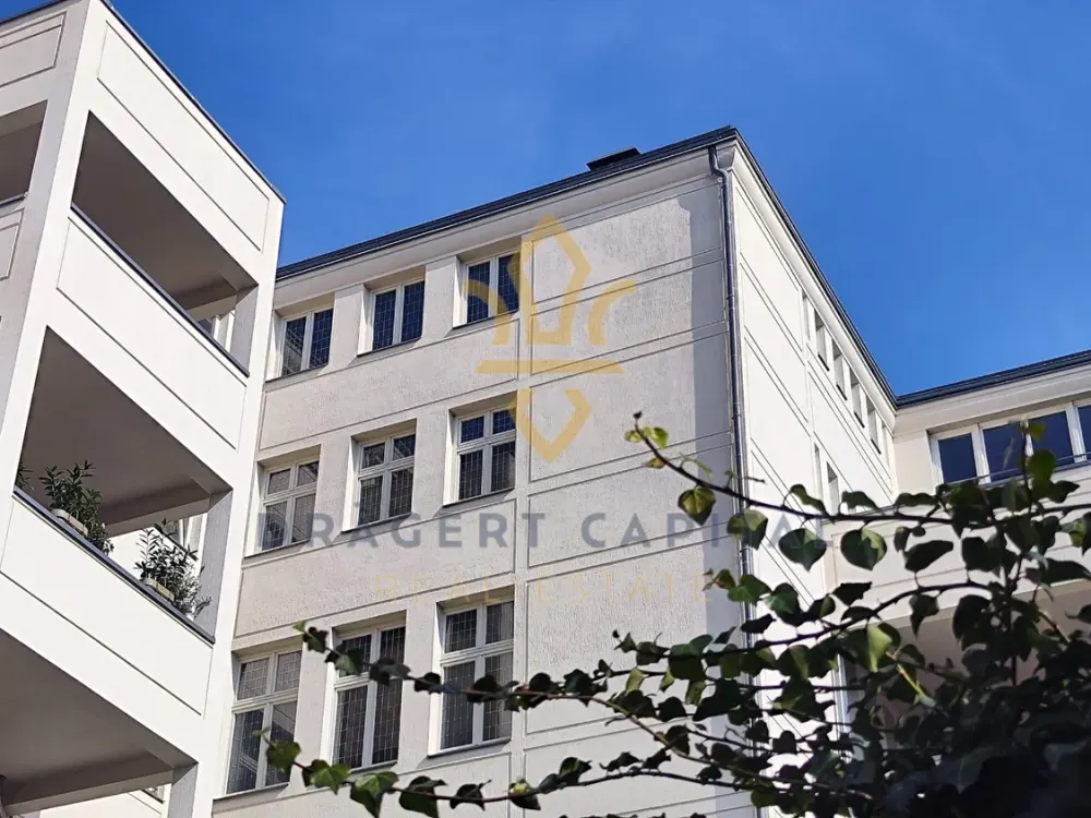 Exclusive Penthouse for Rent, Luxury, Design & History Above the Roofs of Leipzig (EBK, Pergola)