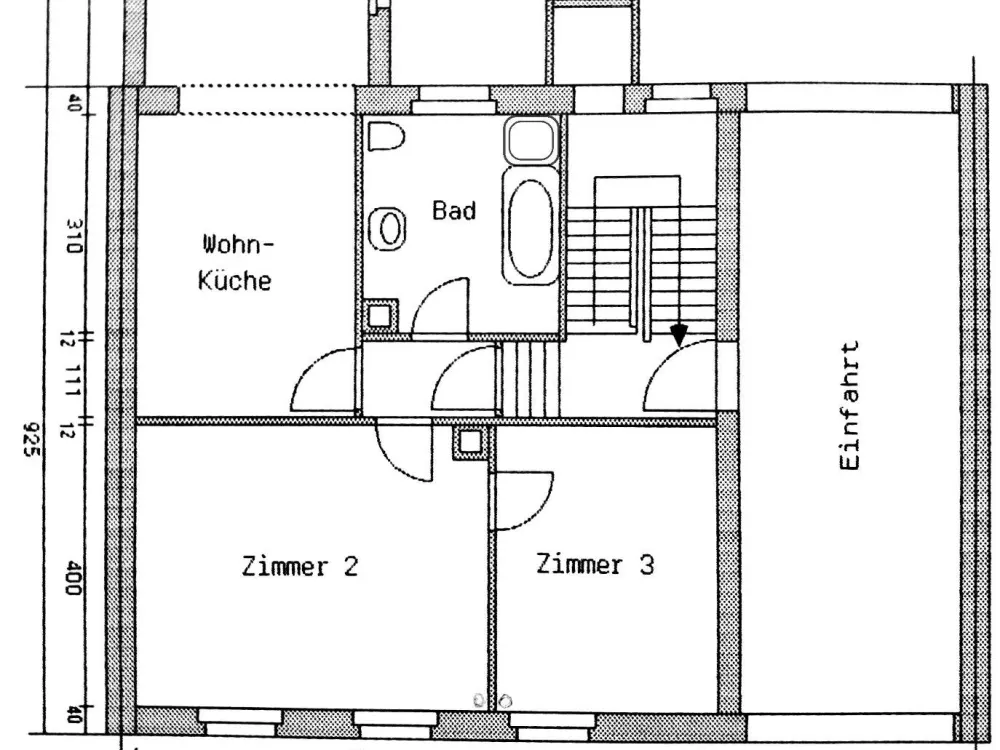 2,5 Zimmer-Wohnung, Küche, Bad in Karlsruhe/Rüppurr-ANGEBOTSENDE