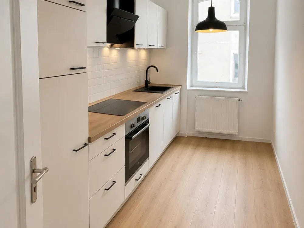 Renovierte 2-Zimmer-Wohnung (58qm) mit Süd-Balkon