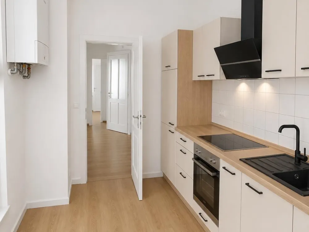 Renovierte 2-Zimmer-Wohnung (58qm) mit Süd-Balkon