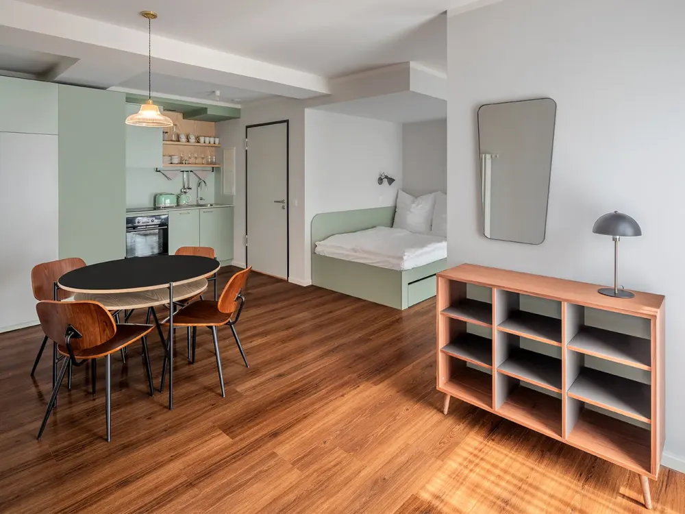 BESICHTIGUNGEN: Mi 9:00 & Fr 16:00 - Stilvolle 1-Zimmer-Wohnung mit Terrasse zur unbefristeten Miete