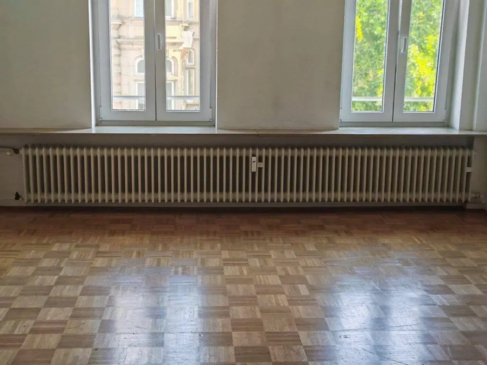 4ZW ALTBAUWOHNUN WANNENBAD DUSCHE KÜCHE GÄSTE WC PARKETT ZENTRAL ECKENHEIMER LANDSTR 3 LAUFNÄHE ZUR ZEIIL U 5