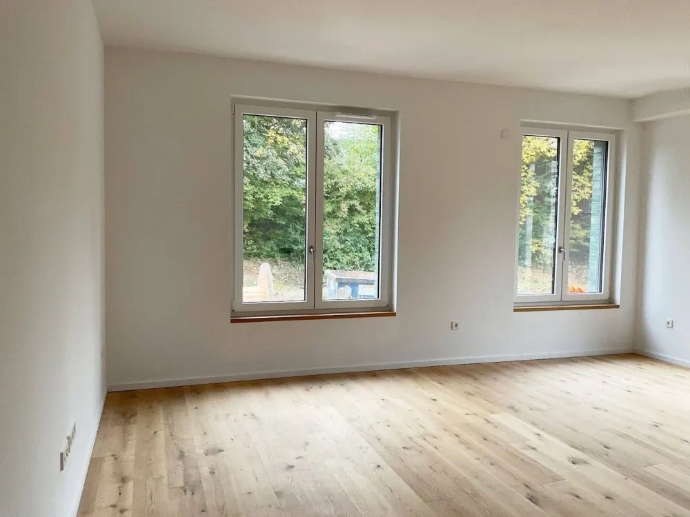 Barrierefrei wohnen mit Stil - moderne Neubauwohnung mit Terrasse, Einbauküche und Tageslichtbad