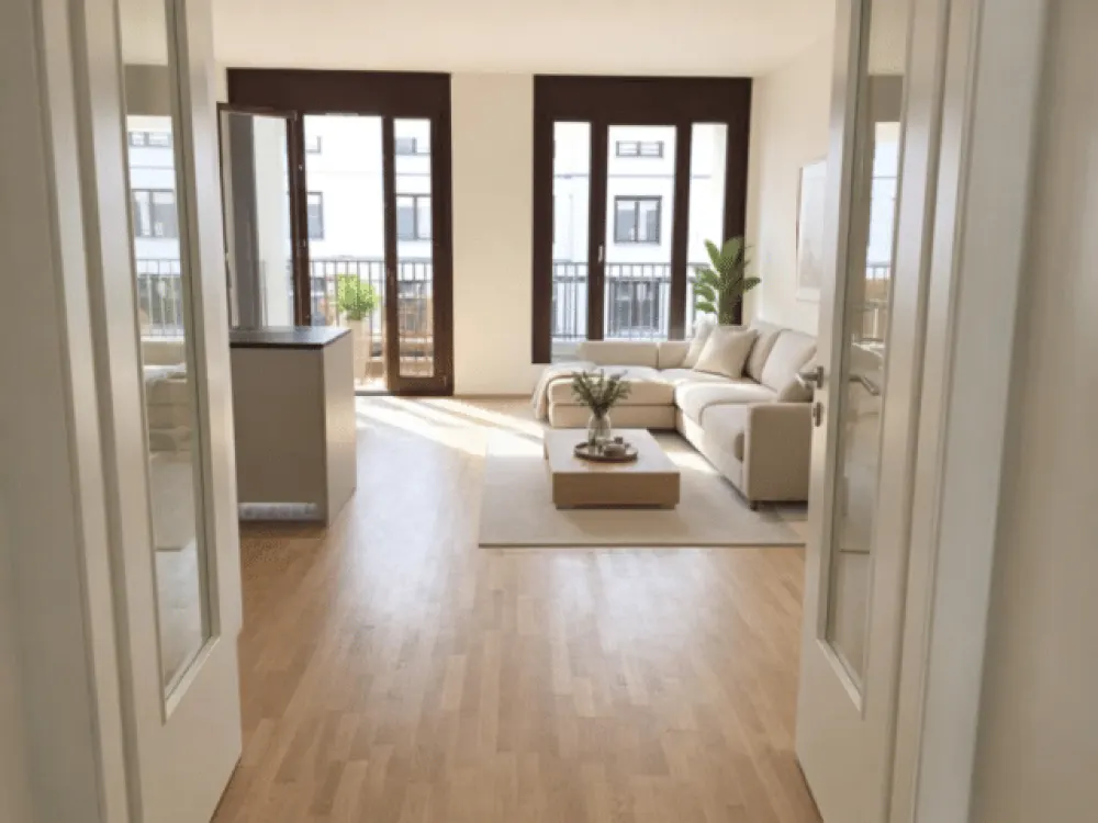 Modernes Wohnen in Adlershof: 3-Zimmer-Wohnung mit großzügigem Balkon mit südwestlicher Ausrichtung