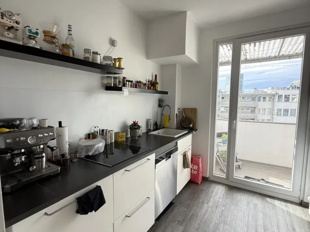 Stylisch Wohnen über den Dächern Düsseldorfs !!! Friedrichstadt - 2 Zimmer Penthousewohnung