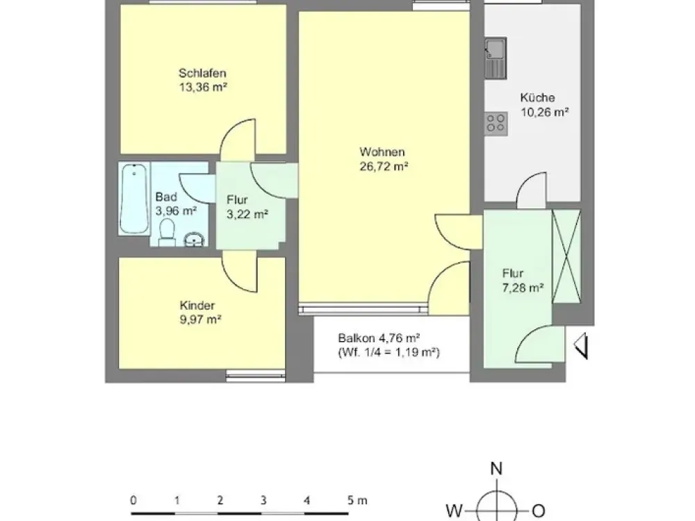 Cozy 3-Room Apartment in Dortmund-Bodelschwingh