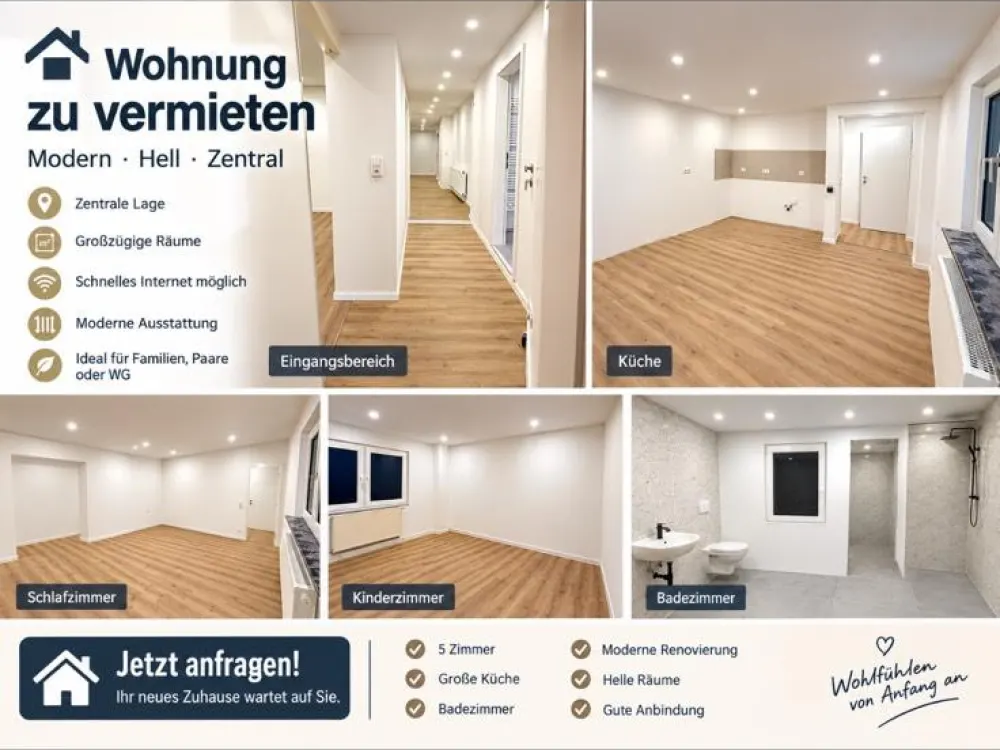 3-ZKB Wohnung in Helsa-Wickenrode / 90m2
