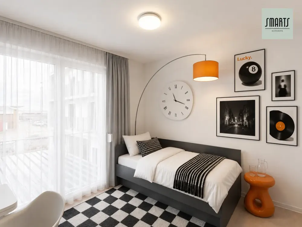 Modern 1-Room Apartment