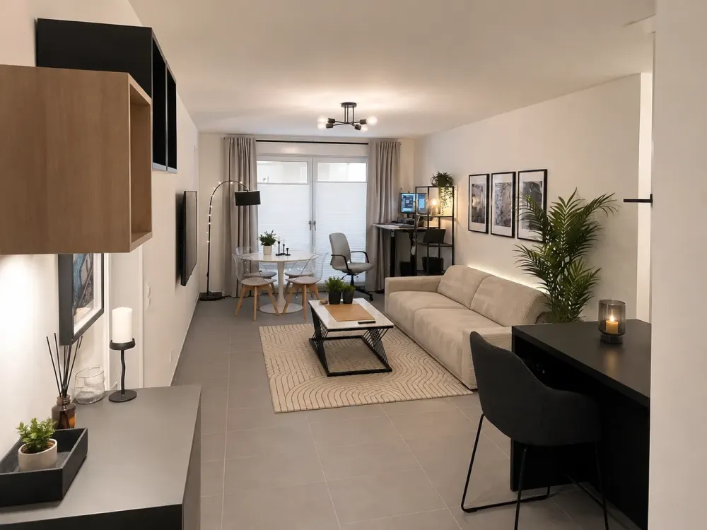 Available from 01.11.2026: Modern 2-Room Apartment with Loggia and Optional Garage with Wallbox