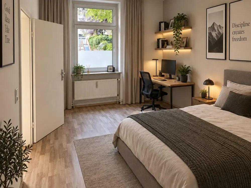 Helle 3-Zimmer-Wohnung im Erdgeschoss in gepflegtem MFH
