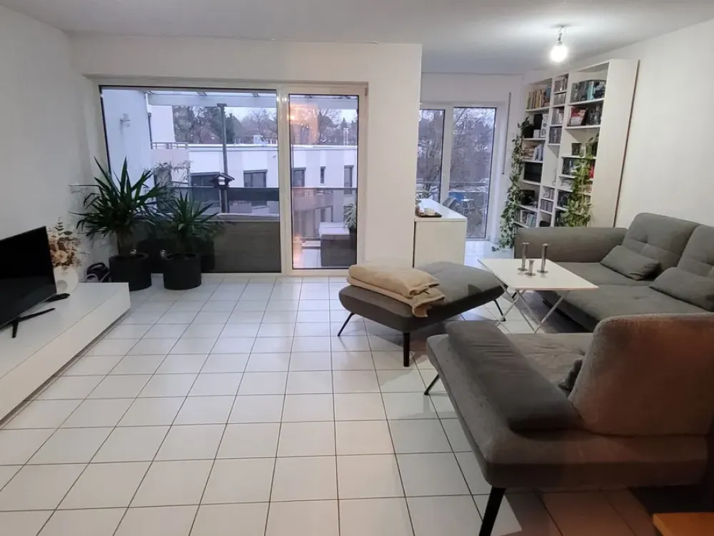 Geschmackvolle Penthouse-Maisonette-Wohnung mit zwei Zimmern und Galerie in Darmstadt